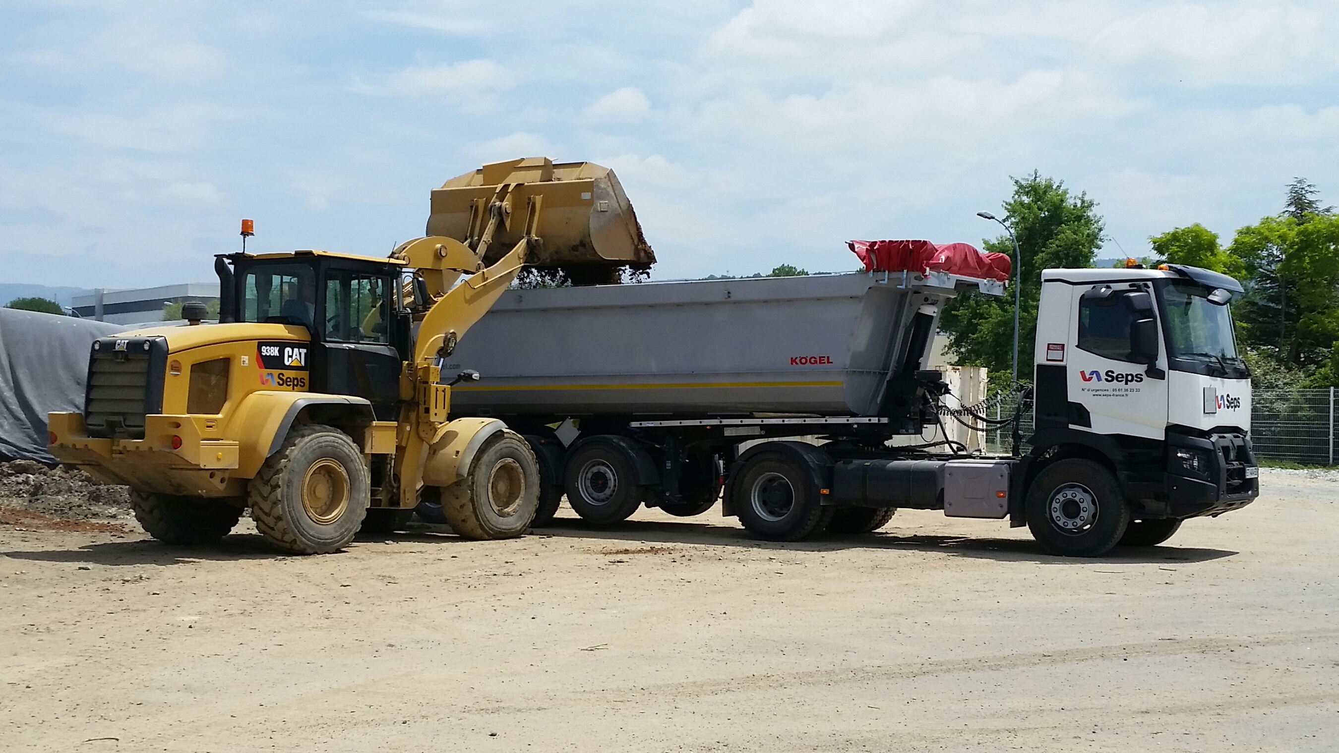 SEPS Recyclage terres dépolluées